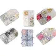 Art Rhinestones And Pearls Flatback Art Crystals DIY Set