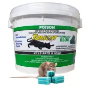 TOMCAT Blox 400g 1kg Rodent Bait Rat Mouse Pest Control