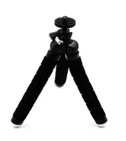 Flexible Sponge Octopus Tripod For Smartphone Tripod For Camera- Medium BLACK