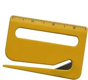 Envelope Opener Tool - Package Opener Tool | Envelope Cutter with Pointed End, Magnifying Glass, Ruler for Students
