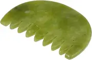 ORFOFE 1Pc Jade Scraping Massage Comb Portable Head Massage Tool for Relaxation Smooth Surface for Relief and for Daily Use