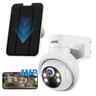 Solar Security Cameras Wireless Outdoor, 4MP PTZ Powered Security Cameras for...