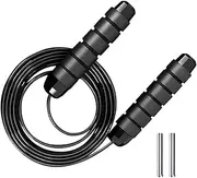 Weighted Jump Rope | Removable High Speed Jump Rope - Adjustable Workout Equipment, Portable Training Supplies for Home, Gym, Travelling