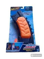 Nerf Super Soaker Banana Clip Refill High Capacity Water Refills New