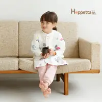 在飛比找PChome24h購物優惠-Hoppetta 蘑菇六層紗可拆袖成長型睡袍