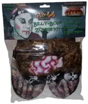 Billy Bob Instant Zombie Costume Kit Adult One Size
