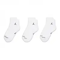 在飛比找momo購物網優惠-【NIKE 耐吉】襪子 Jordan Everyday 白 
