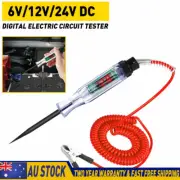 6V 12V 24V DC Auto Car Electrical Circuit Tester Voltage Light Test Probe Pen