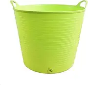 Dog Bath Barrel,Soft Plastic Portable Dog Bathtub Pet Grooming Bathroom Basin Cat Bath Tub Spa Bath Toy Storage Box,Green,M
