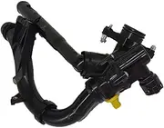 ZFGVGNMTYA 2742000715 2742003400 Engine Coolant Thermostat Compatible with Mercedes Compatible with Benz C300 15-18 C350e 16-18 E300 Thermostat Parts