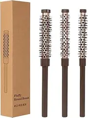 Small Round Hair Brush, Hair Root Comb Set, Roller Comb Set, Professional Blow Drying Brush, Volumizing Styling Tool, Curling, Lifting Besom For Bangs And Beard, Anti Static Bristles