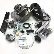 80cc Motorized Bicycle Bike 2 Stroke Gas Engine Motor Kit DIY Motorized Bicycle