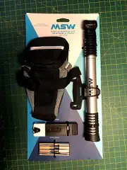 MSW Bicycle Ride & Repair Kit w/ Seat Bag, Mini Pump, Multi-tool, Levers, NEW