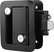 XTevu Exterior RV Door Handle, RV Door Lock Handle Latch Replacement Kit for Camper Caravan, Durable Entry Access Inside Outside Knob