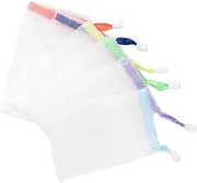 minkissy 50pcs Net Pouch Reusable Soap Lightweight Compact Ideal for Travel Daily Use