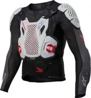 Alpinestars Honda Bionic Plus V2 MX Offroad Protective Jacket Black/Red