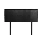 Palermo Double Black PU Leather Bed Headboard Bedhead