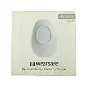 Wearsafe Tag Security Alert Alarm Button White Water Resistant New In Opened Box