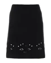 Chloé Elastic Waist Knitted Skirt S,XS Black