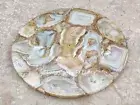 12" Agate Table Top Natural stones Handmade home decor
