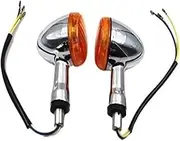 Motorbike For S&uzuki For B&oulevard M109R VRZ1800 2006-2013 Motorcycle 3 Wires Front Amber Turn Signal Indicator Light Lamp Turning Indicators