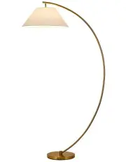 [Lexi Lighting] Remi Floor Lamp in Brass
