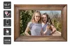 Kogan 10.1" Touch Screen Wireless Digital Photo Frame (Wood), Digital Photo