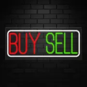 Buy Sell Neon Sign for Retail Displays | LED Flex Neon | 32"W x 13"H x 1"D