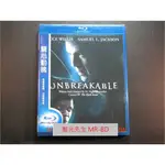 [藍光先生BD] 驚心動魄 UNBREAKABLE ( 得利公司貨 )