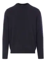 [Giorgio Armani] Giorgio Armani-Maglia Girocollo In Lana Vergine Chevron VanisÉ-Uomo 52