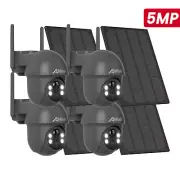ANRAN 5MP Wireless Solar Battery Security Camera Battery IR Night Vision 2-Audio