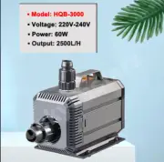 2500LPH HQB-3000 SUNSUN Submersible Water Pump For Aquarium Fountain Fish AU