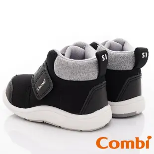 【Combi】櫻桃家-日本Combi童鞋- NICEWALK醫學級成長機能鞋(B2001BK黑-12.5-18.5cm)