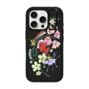 iPhone 16 Pro Impact Ring Stand Case MagSafe Compatible A Good Mood by SADSHRIMPS