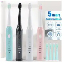 在飛比找蝦皮購物優惠-Washable Sonic Electric Toothb