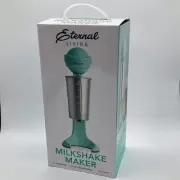 Eternal Living Milkshake Maker 13" Retro Mint 2 Speeds Powerful Motor NIB