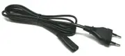 2pin Fig 8 Mains Plug to IEC C7 Female -1.8m - Figure 8