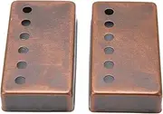 2 Pcs Bronze Electric Guitar Pickup Cover, Proof Scratch, Good Heat Dissipation, Replacement Guitar Pickup Shell, Decorative and sturdy