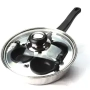 Avanti 4 Cup Stainless Steel Egg Poacher
