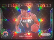 2020-21 Panini Prizm Basketball Rui Hachimura Sophomore Stars Insert #1 Silver