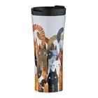Ashdene Quirky Cats Photobomb Stainless Steel Travel Drink Cup Leak Proof 500ml