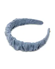Lele Sadoughi Kelly Ocean Weave Ruched Headband