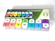 Bexeen Jumbo 7 day AM/PM Pill Organizer