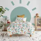 Jack & Ava Comforter Pillowcase Set Cool Breathable Soft King Single Wild Jungle