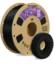 TPU Filament 1.75mm Flexible TPU Roll, 95A Soft 3D Printer Filament, 1kg Spoo...