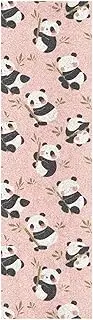 Amooorous Cartoon Panda longboards Grip Tape Bubble Free Scooter Griptape Tear-Proof Cruiser Board Grip Tape 33×9 Inch