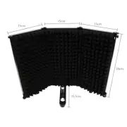 Studio Microphone Isolation Shield Soundproof Filter Vocal Recording Foam Panel