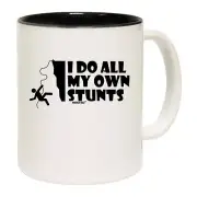 Rock Climbing Aa I Do All My Own Stunts GIFT BOXED Funny Mugs Novelty Coffee Mug