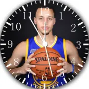 Stephen Curry Frameless Borderless Wall Clock For Gifts or Home Decor E483