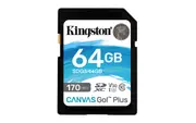 Kingston Canvas Go! Plus Memory Card 64 GB SD Class 10 UHS-I [SDG3/64GB]